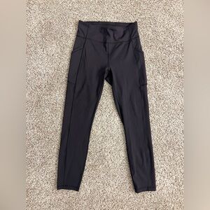 lululemon black leggings size medium